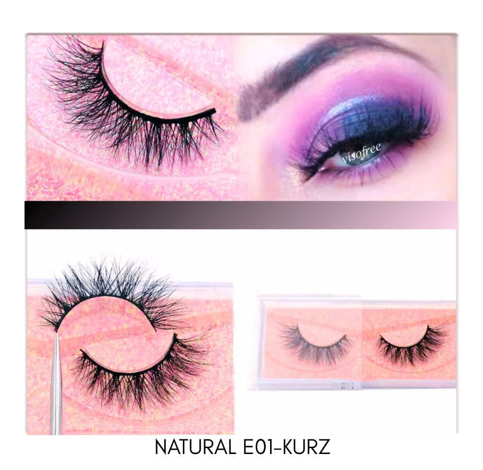Wimpern-Set – Volumen & Naturel (kombinierbar)