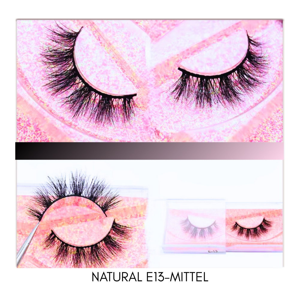 Wimpern-Set – Volumen & Naturel (kombinierbar)